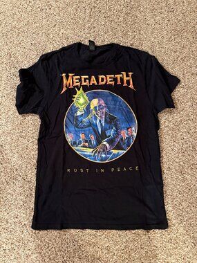Megadeth tshirt Unisex Medium